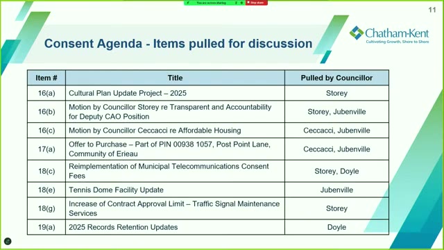 Saved YourTV meeting-slide frame for 2025-01-27 item 16(a)
