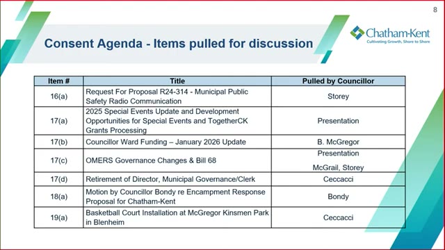 Saved YourTV meeting-slide frame for 2026-01-26 item 16(a)